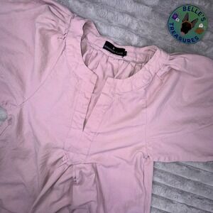 Tuckernuck Pomander Place Dress Sz‎ Small Orchid Pink Finley Flutter Sleeve Mini